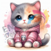 Hrnček mačička 01